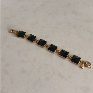 Jcrew Bracelet - Black and Gold